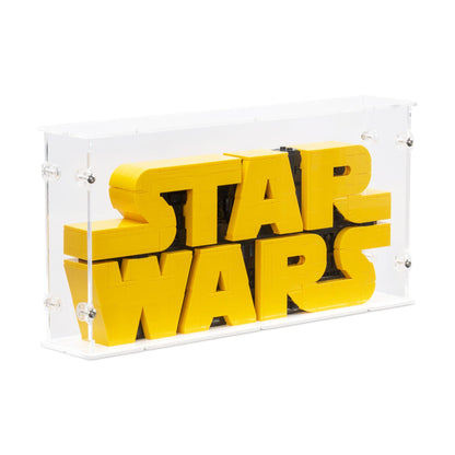 75407 Star Wars™ Logo aus LEGO Steinen  - Acryl Vitrine Lego