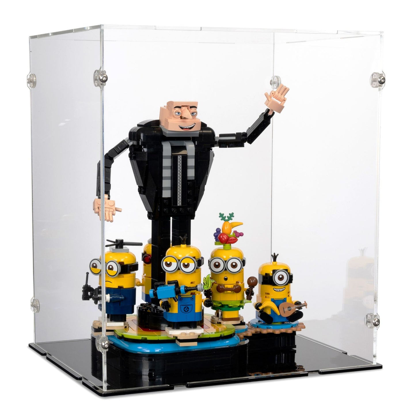 75582 Gru and the Minions - Acrylic Display Case Lego