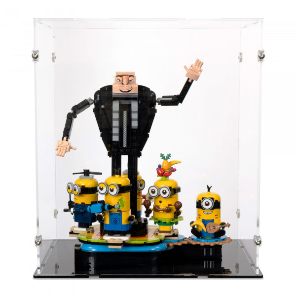 75582 Gru und die Minions - Acryl Vitrine Lego