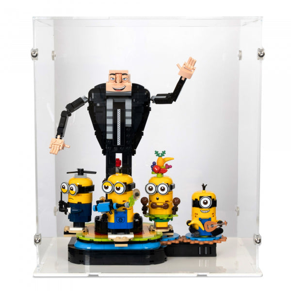 75582 Gru und die Minions - Acryl Vitrine Lego