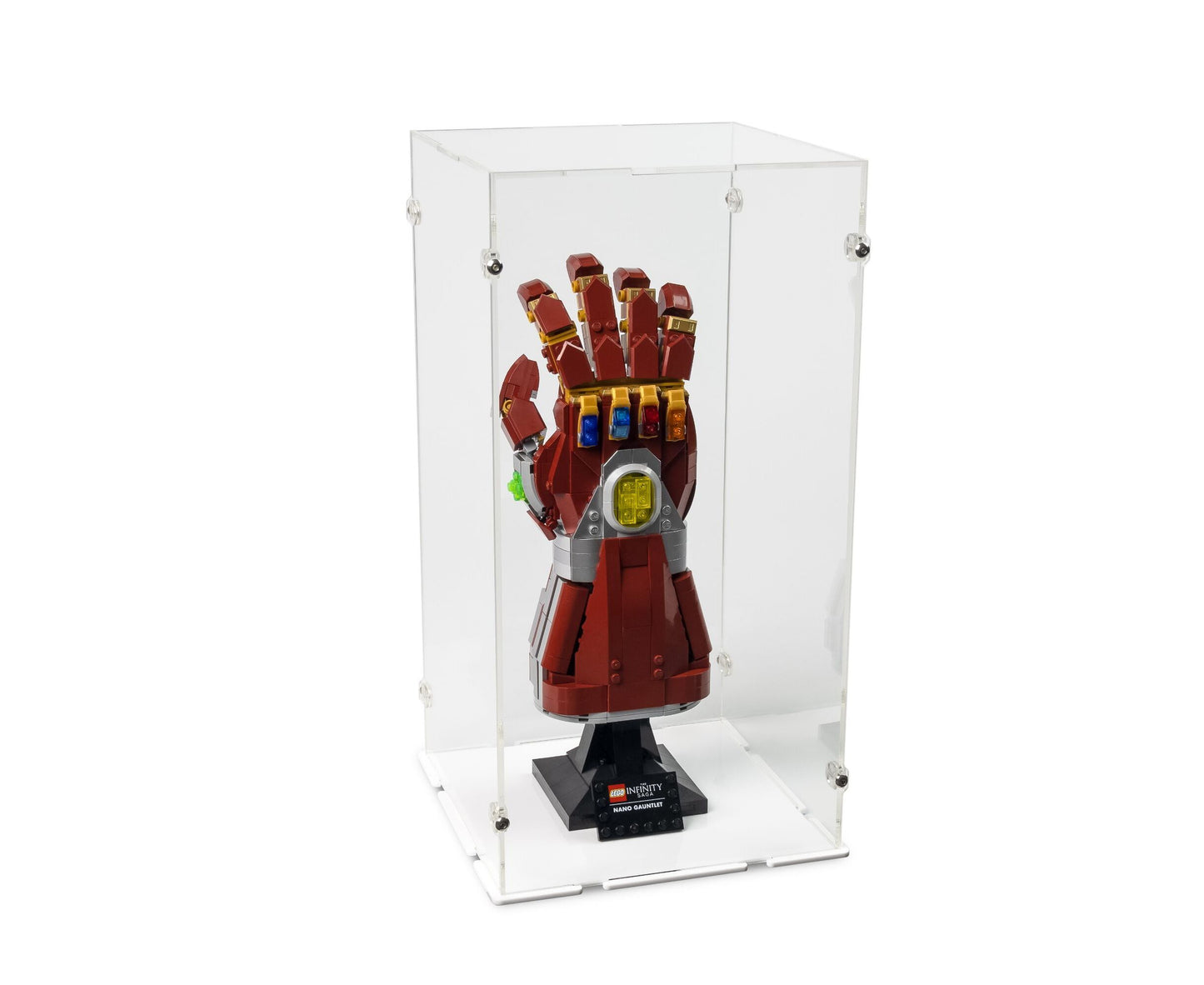 76223 Iron Man Nano Gauntlet - Acrylic Display Case Lego