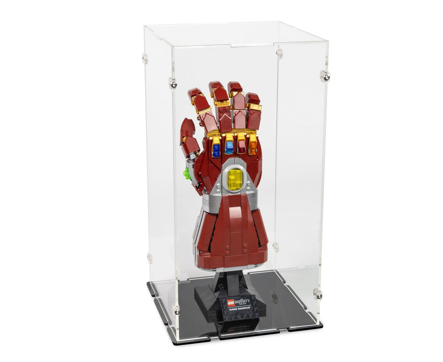 76223 Iron Man Nano Gauntlet - Acrylic Display Case Lego