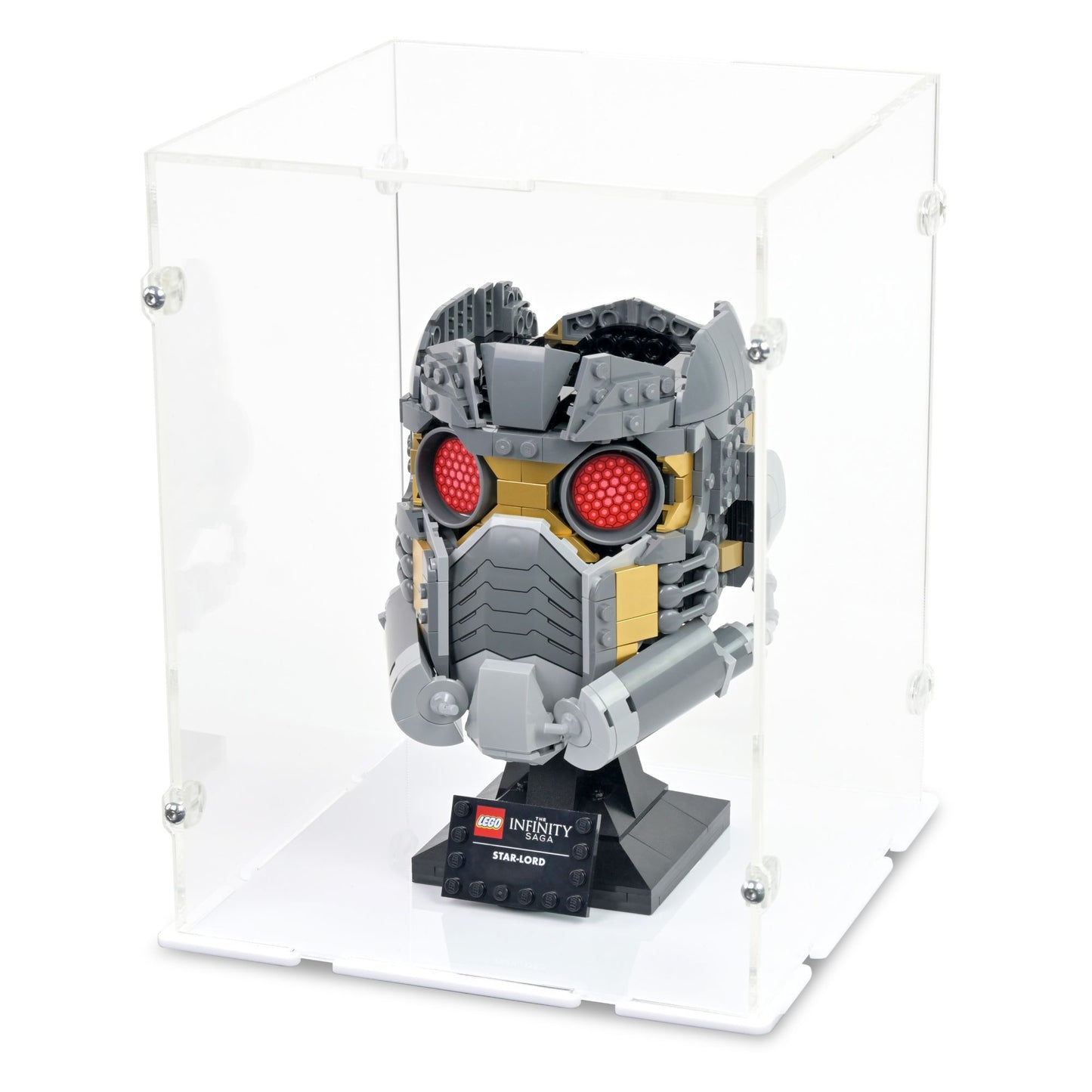 76251 Star-Lord's Helmet - Acrylic Display Case for Lego