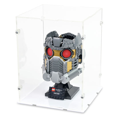 76251 Star-Lord's Helmet - Acrylic Display Case for Lego