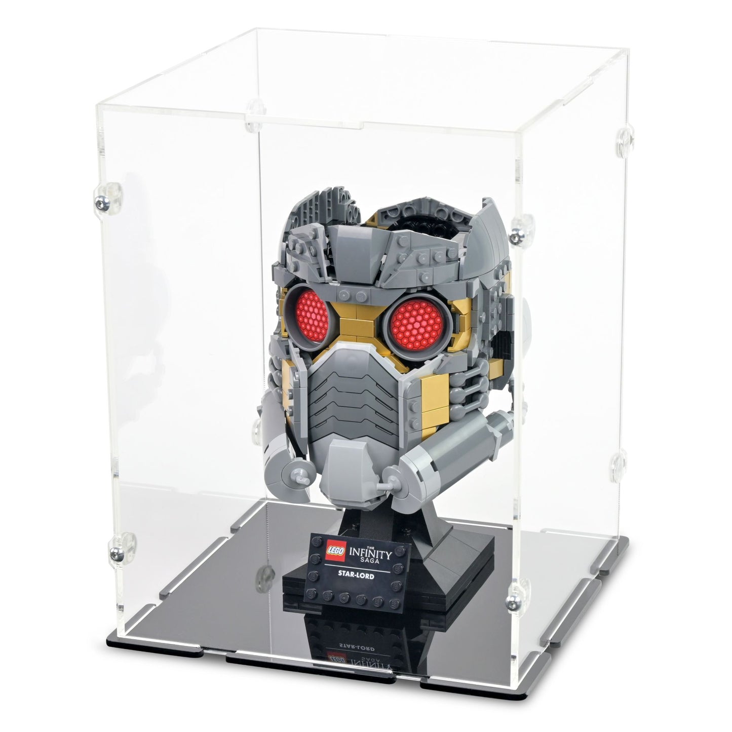 76251 Star-Lord's Helmet - Acrylic Display Case for Lego