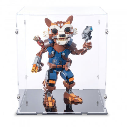 76282 Rocket & Baby Groot - Acryl Vitrine Lego