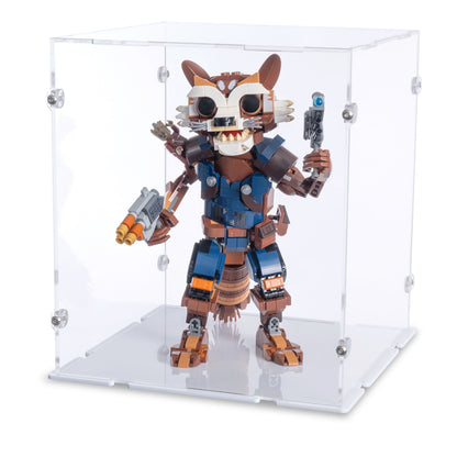 76282 Rocket & Baby Groot - Acryl Vitrine Lego