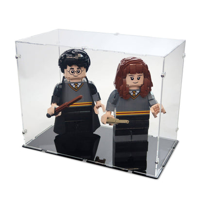 76393 Harry Potter & Hermione Granger - Acryl Vitrine Lego