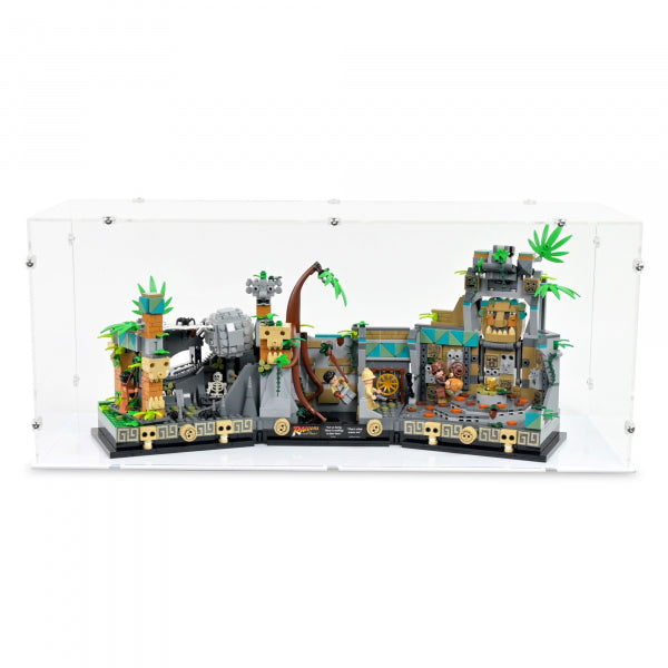 77015 Indiana Jones - Tempel des goldenen Götzen - Acryl Vitrine