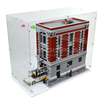 75827 Ghostbusters Feuerwehr HQ (Closed Only) - Acryl Vitrine Lego