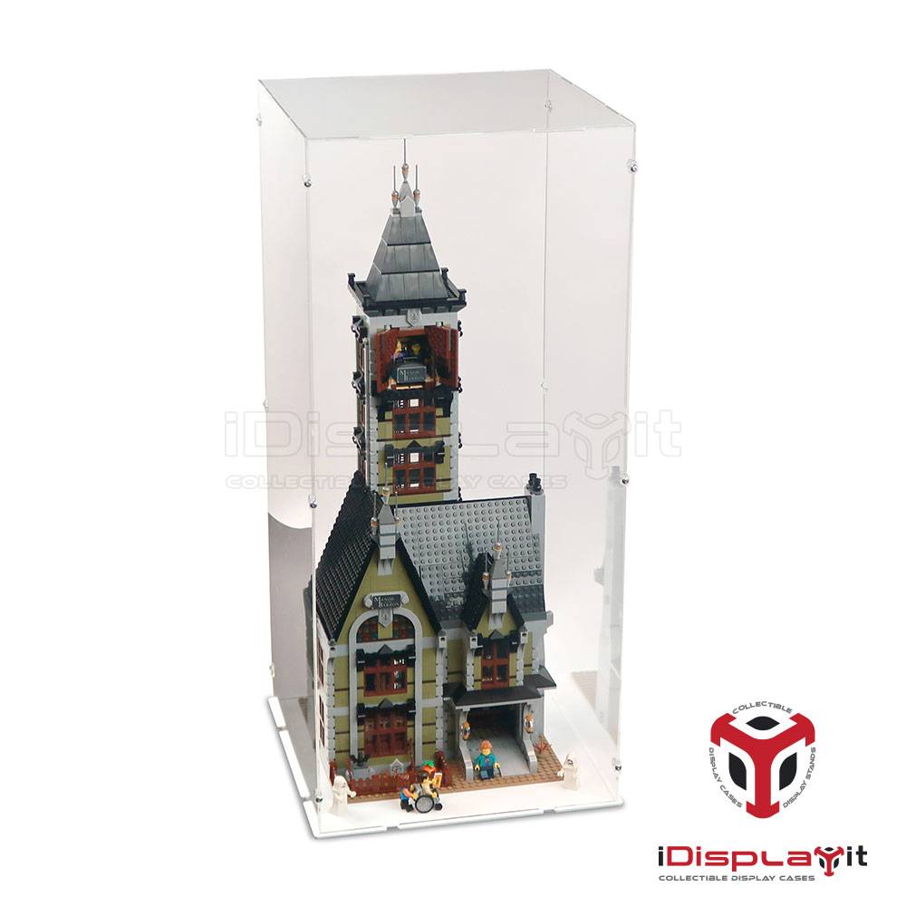 10273 Haunted House Ghost House (Closed) - Acrylic Display Case Lego