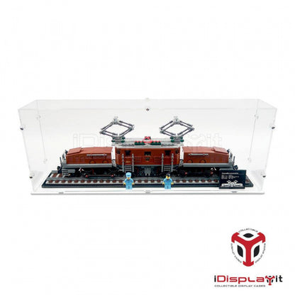 Lego 10277 Lokomotive Krokodil - Acryl Vitrine