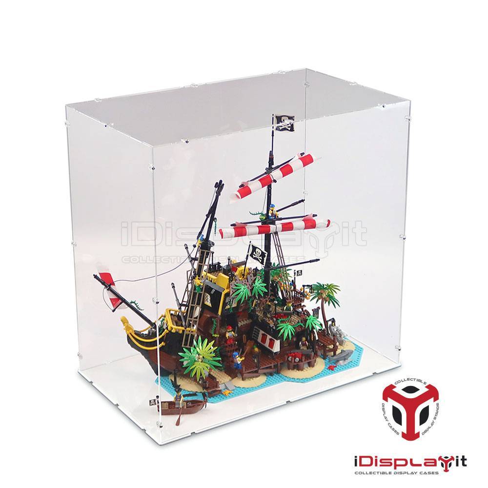 21322 Piraten der Barracuda-Bucht - Acryl Vitrine Lego