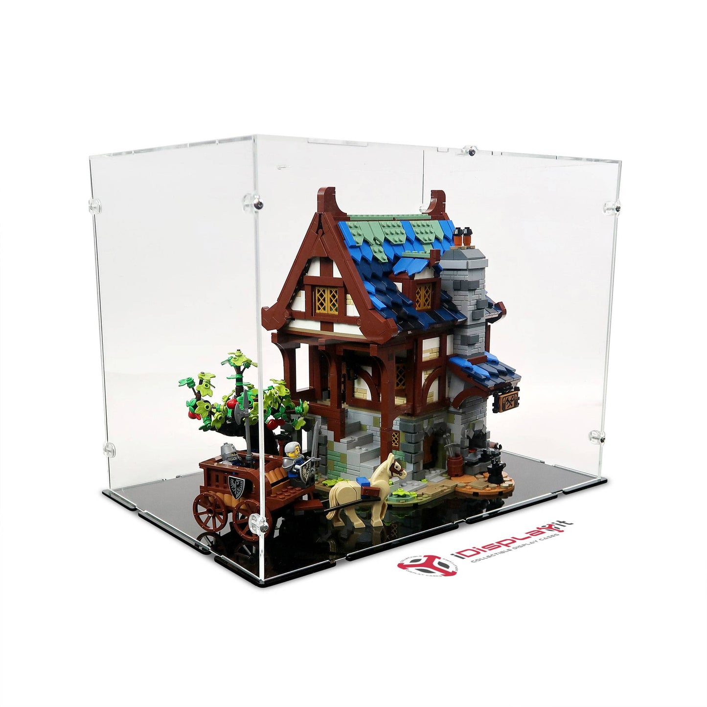 21325 Mittelalterliche Schmiede - Acryl Vitrine Lego