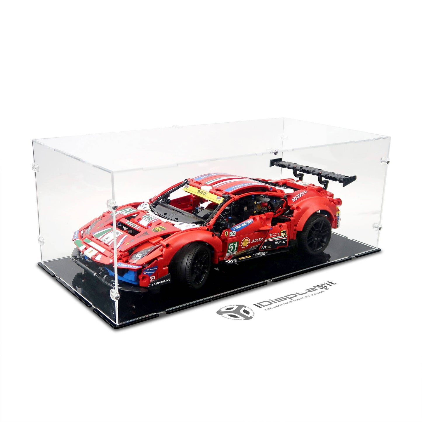 42125 Ferrari 488 GTE - Acryl Vitrine Lego