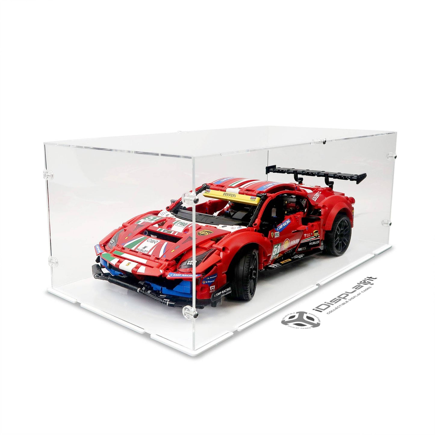 42125 Ferrari 488 GTE - Acryl Vitrine Lego