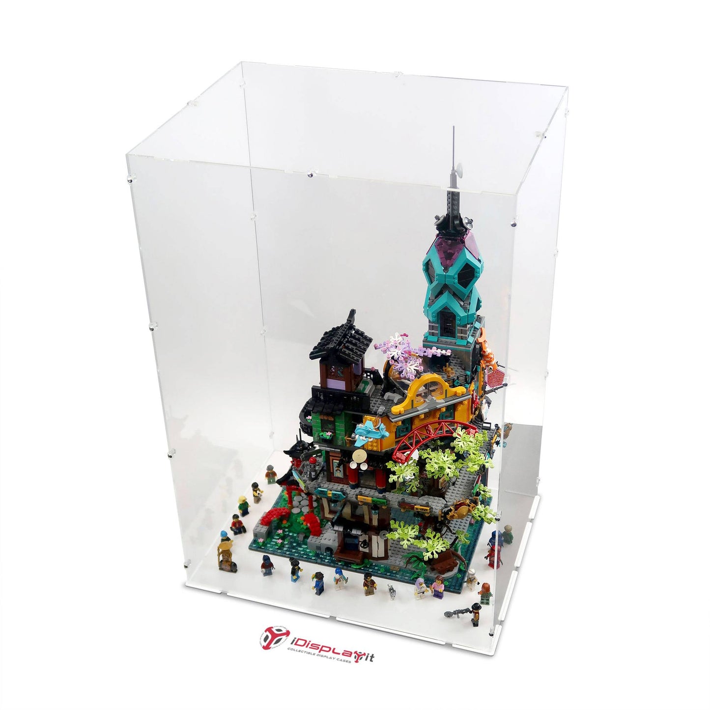 71741 NINJAGO City Gardens - Acryl Vitrine Lego