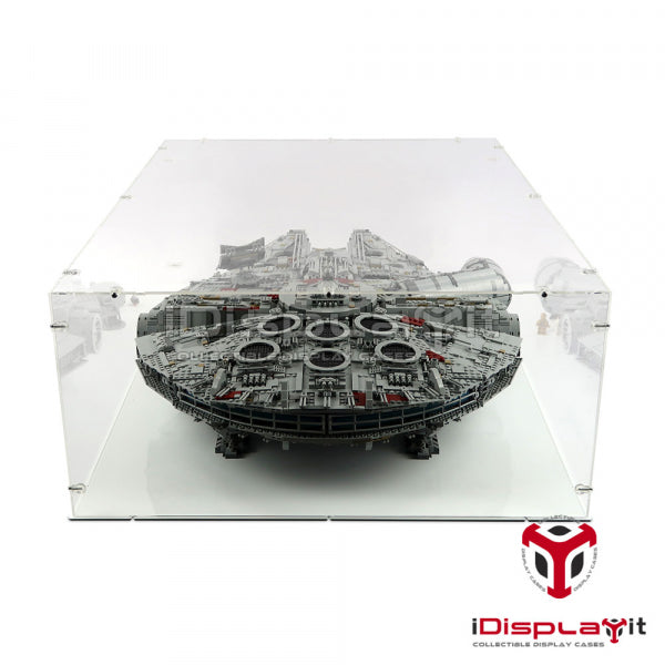 Caikbms Vitrine Acrylique Compatible avec Modèle Le-go 75192 Millennium Falcon, Boîte Rangement Transparente pour Modèle Boîte Poussière avec Fond (Vitrine Uniquement) B Caikbms Vitrine Acrylique Compatible avec Modèle Le-go 75192 Millennium Falcon, Boîte Rangement Transparente pour Modèle Boîte Poussière avec Fond (Vitrine Uniquement) B