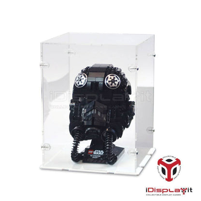 75274 + 75276 + 75277 + 75304 + 75305 + 75327 + 75328 + 75343 + 75429 + 75408 Star Wars Helme - Acryl Vitrine Lego