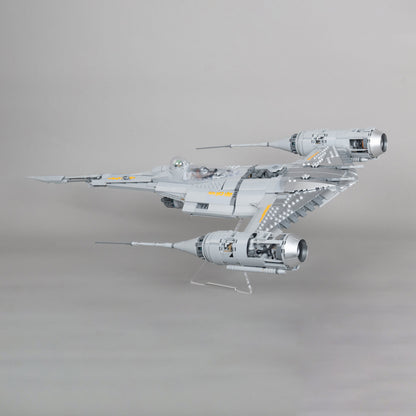 Acrylic stand for LEGO 75442 The Mandalorian's N-1 Starfighter™