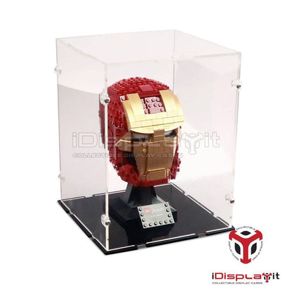 76165 Iron Man Helmet - Acrylic Display Case Lego