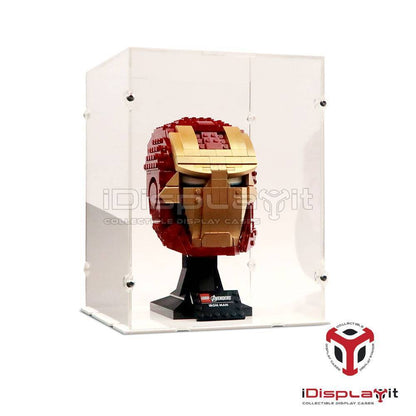 76165 Iron Man Helmet - Acrylic Display Case Lego