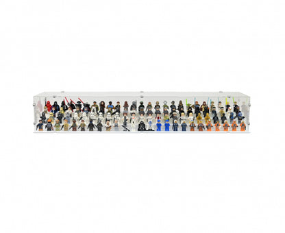 100 Lego Minifiguren - Acryl Vitrine