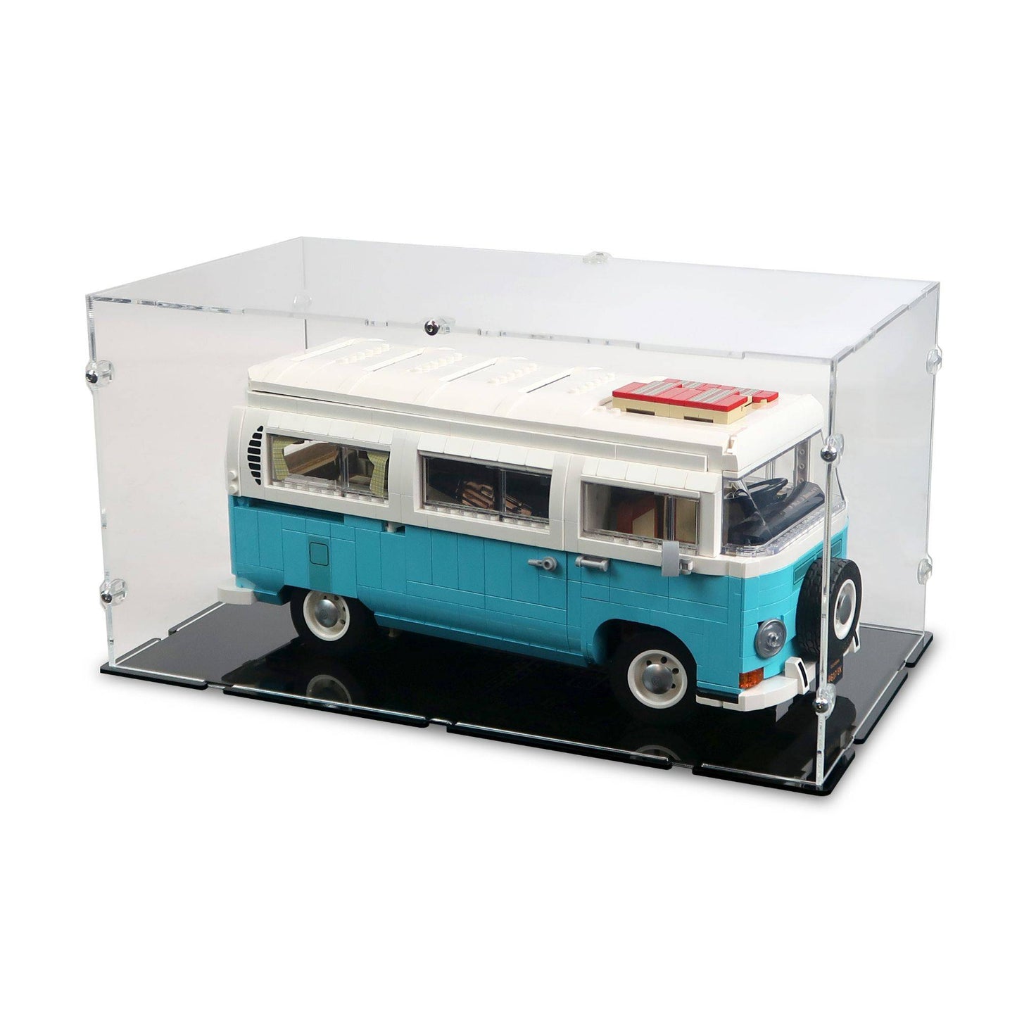 10279 VW T2 Camper Van - Acrylic Display Case (small)