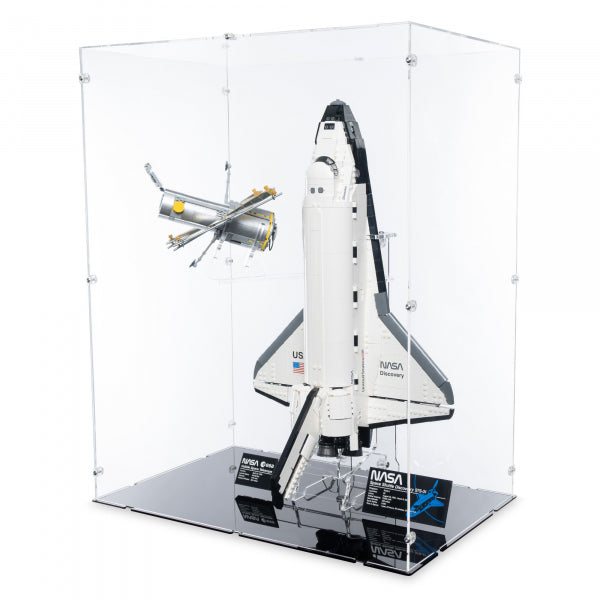 10283 NASA-Spaceshuttle „Discovery“ - Vertikal & Ständer - Acryl Vitrine Lego