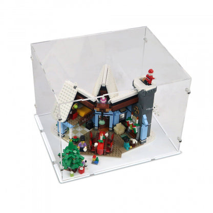 10293 Besuch des Weihnachtsmanns - Acryl Vitrine Lego