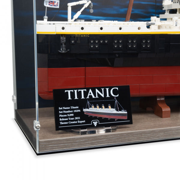 10294 Titanic - Acryl Vitrine Lego