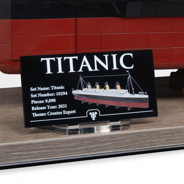 10294 Titanic - Acryl Vitrine Lego