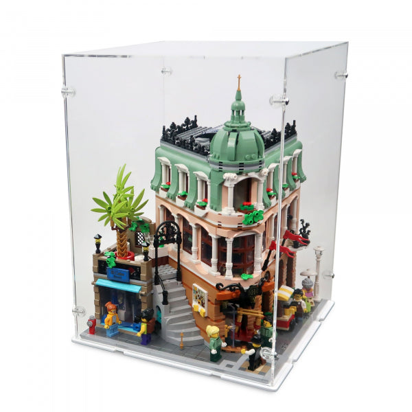 10185, 10190, 10218, 10243, 10246, 10251, 10260, 10264, 10297, 10312, 10350 Modular Häuser - Acryl Vitrine Lego