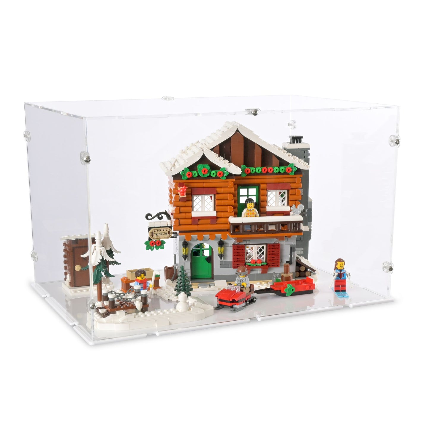 10325 Alpine Hut - Acrylic Display Case