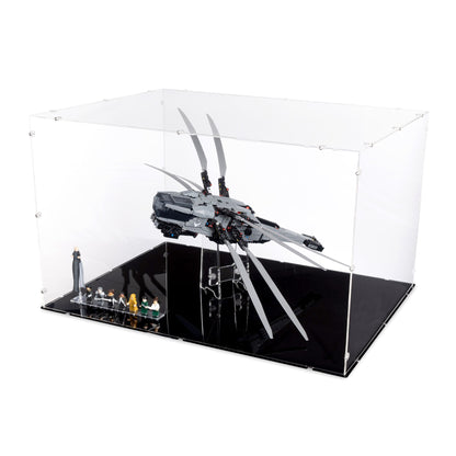10327 Dune Atreides Royal Ornithopter - Acryl Vitrine XL & Ständer