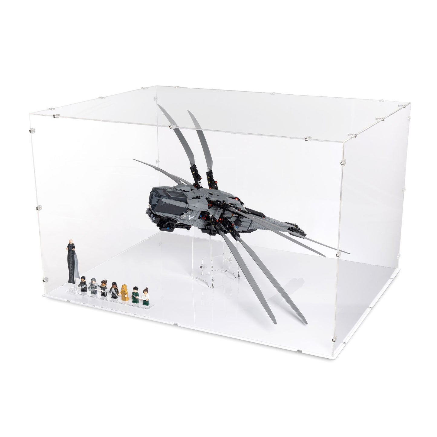 10327 Dune Atreides Royal Ornithopter - Acryl Vitrine XL & Ständer