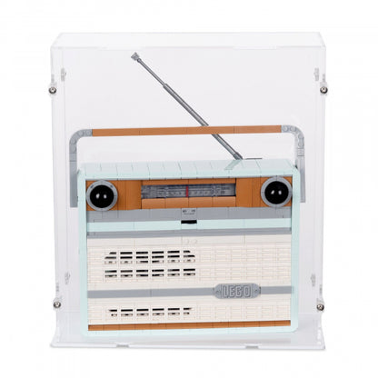 10334 Retro-Kofferradio - Acryl Vitrine Lego