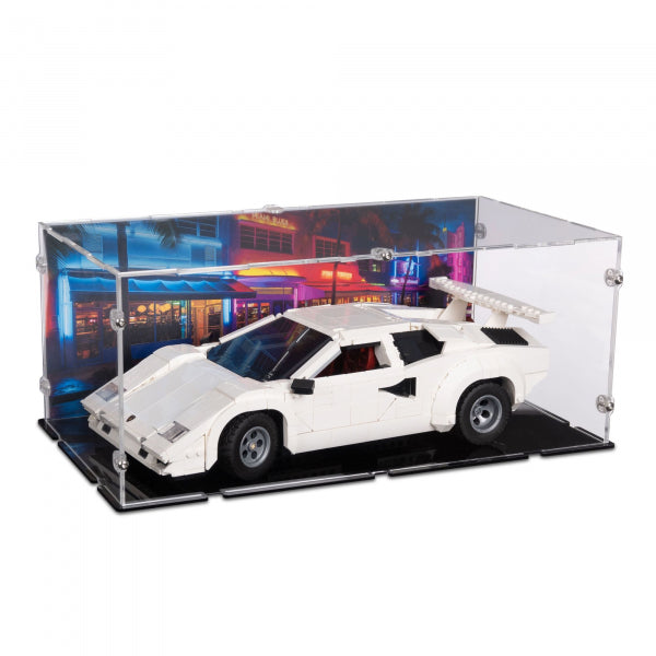 10337 Lamborghini Countach 5000 Quattrovalvole - Acryl Vitrine Lego