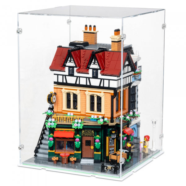 10185, 10190, 10218, 10243, 10246, 10251, 10260, 10264, 10297, 10312, 10350 Modular Häuser - Acryl Vitrine Lego
