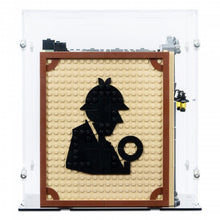 10351 Sherlock Holmes: Bücherstütze (geschlossen) - Acryl Vitrine Lego