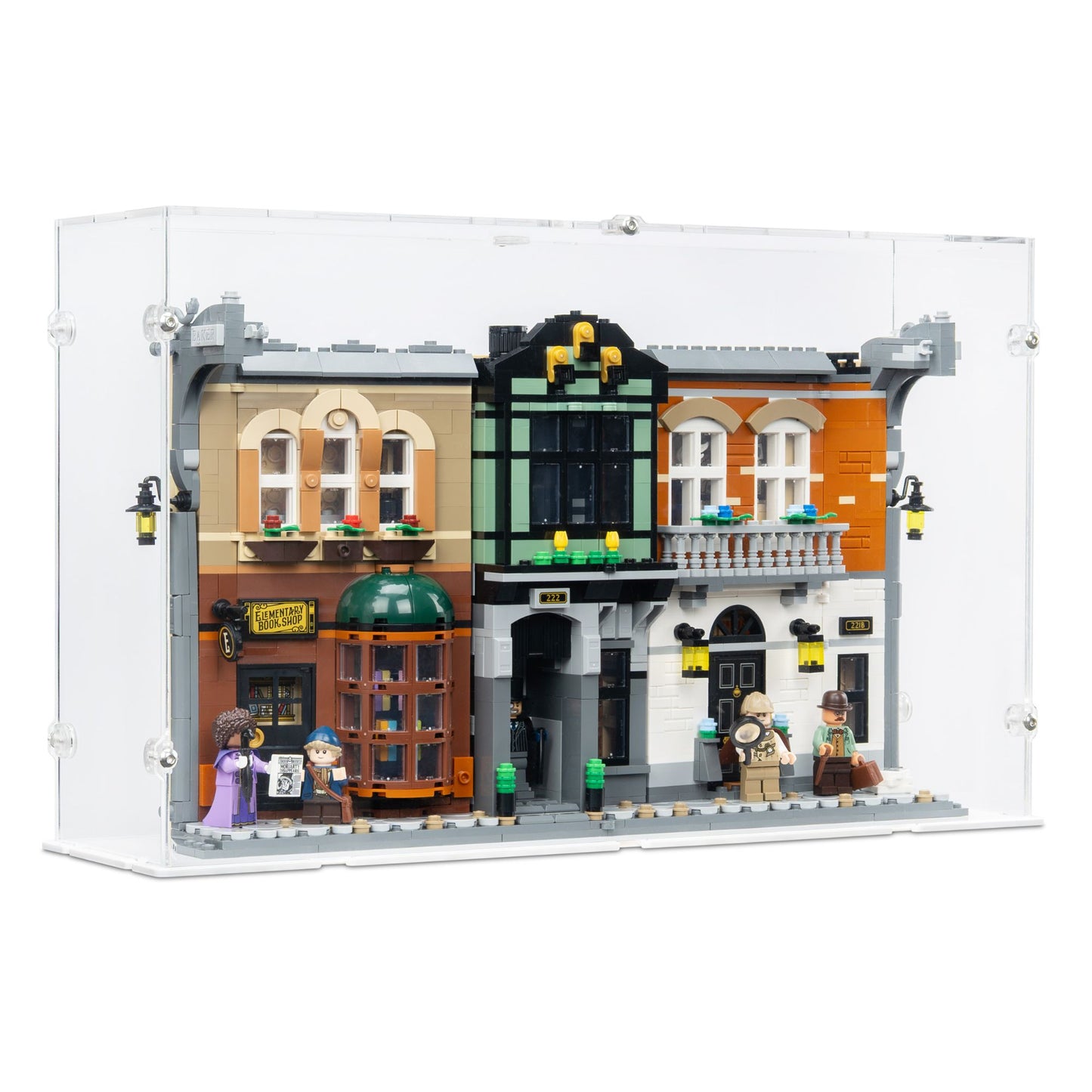 10351 Sherlock Holmes: Bookend (open) - Acrylic Display Case Lego