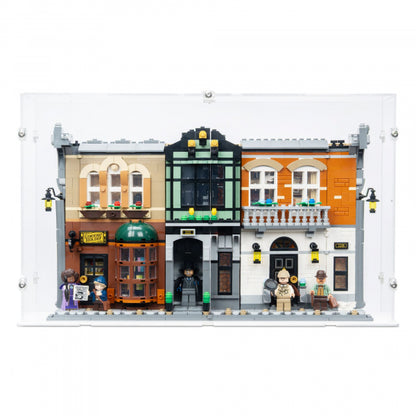 10351 Sherlock Holmes: Bücherstütze (geöffnet) - Acryl Vitrine Lego