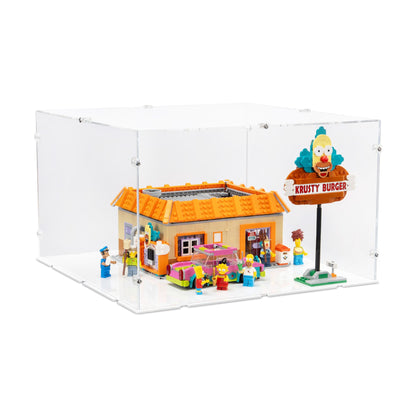 10352 The Simpsons: Krusty Burger - Acrylic Display Case Lego