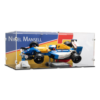 10353 Williams Racing FW14B mit Nigel Mansell - Acryl Vitrine Lego