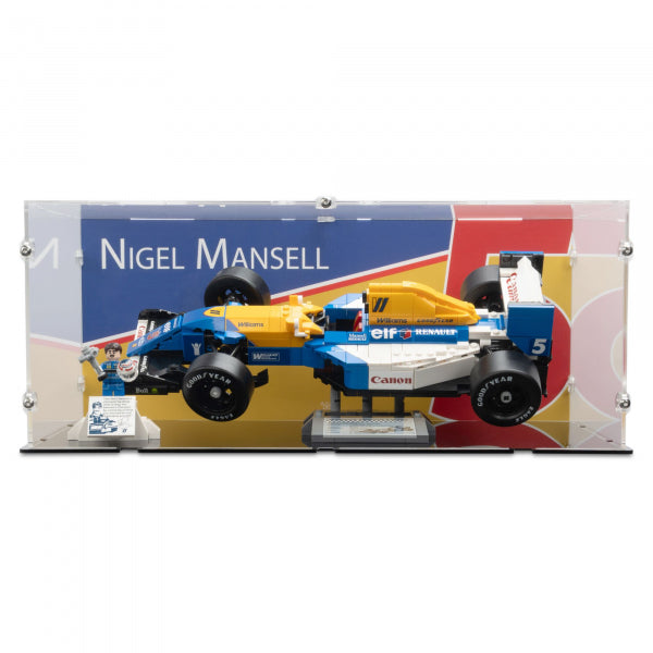 10353 Williams Racing FW14B mit Nigel Mansell - Acryl Vitrine Lego