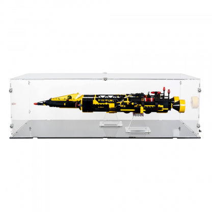 10355 Blacktron Renegade & Ständer - Acryl Vitrine Lego