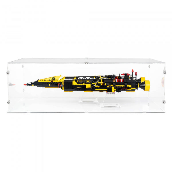 10355 Blacktron Renegade & Ständer - Acryl Vitrine Lego