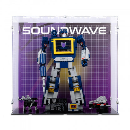 10358 Transformers Soundwave - Lego Acryl Vitrine