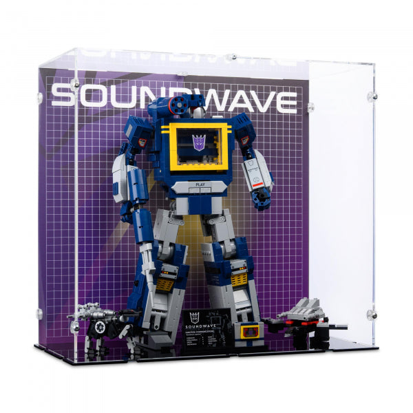 10358 Transformers Soundwave - Lego Acryl Vitrine