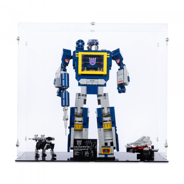 10358 Transformers Soundwave - Lego Acryl Vitrine